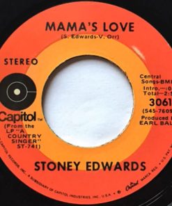 Stoney Edwards - Mama's Love / Poor Folks Stick Together (7") (Very Good (VG))