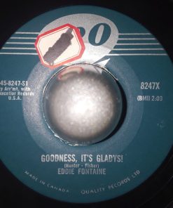 Eddie Fontaine - Goodness, It's Gladys / Middle Of The Road (7", Single) (Very Good Plus (VG+))