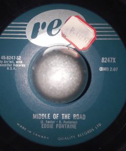 Alternative view of Eddie Fontaine - Goodness, It's Gladys / Middle Of The Road (7", Single) (Very Good Plus (VG+))