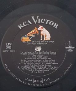 Perry Como - The Best Of Irving Berlin's Songs From 'Mr. President' (LP, Album, Mono) (Mint (M))