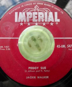 Jackie Walker - Peggy Sue / Wonderful One (7", Single, Mono) (Very Good Plus (VG+))