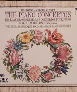 Wolfgang Amadeus Mozart - Malcolm Bilson, The English Baroque Soloists, John Eliot Gardiner - The Piano Concertos (9xCD, Comp + Box, Comp, RE) (Near Mint (NM or M-))
