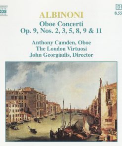 Tomaso Albinoni - Anthony Camden, The London Virtuosi, John Georgiadis - Oboe Concerti Op. 9, Nos. 2, 3, 5, 8, 9 & 11 (CD, Album) (Near Mint (NM or M-))