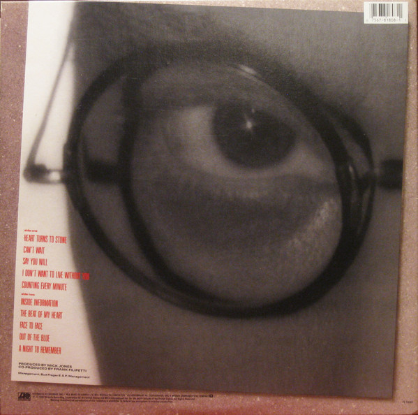 Foreigner - Inside Information (LP, Album, Gat) (Mint (M)) - Image 5