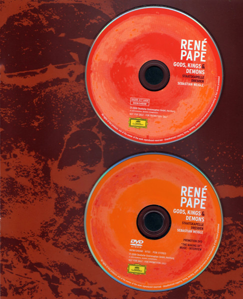René Pape - Gods, Kings & Demons (CD, Promo, Pre + DVD, Promo, NTSC) (Near Mint (NM or M-)) - Image 3
