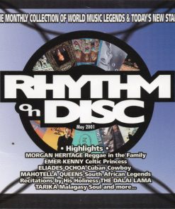 Various - Rhythm On Disc - A World Music Collection May 2001 (CD, Comp, Smplr) (Mint (M))