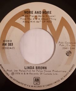 Alternative view of Linda Brown (4) - More And More (7", Mono, Promo) (Very Good (VG))