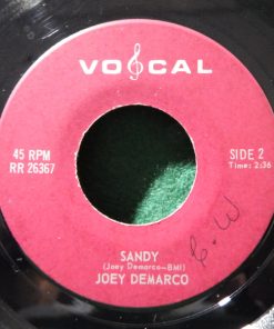 Alternative view of Joey Demarco (3) - I Can't Touch You / Sandy (7") (Good (G))