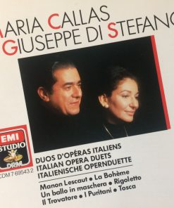 Maria Callas / Giuseppe di Stefano - Duos D'Opéras Italiens = Italian Opera Duets = Italienische Opernduette (CD, Comp, RM) (Near Mint (NM or M-))