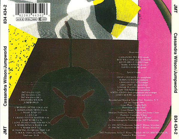 Cassandra Wilson - Jumpworld (CD, Album) (Near Mint (NM or M-)) - Image 2