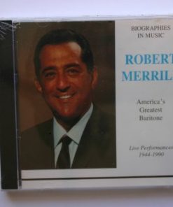 Robert Merrill - Biographies In Music Live Performances 1944-1990 (CD, Album) (Near Mint (NM or M-))