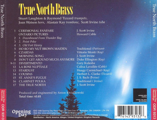 True North Brass - True North Brass (CD, Album) (Near Mint (NM or M-)) - Image 2