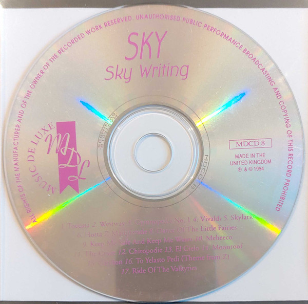 Sky (4) - Sky Writing (best of ...) (CD, Album, Comp) (Near Mint (NM or M-)) - Image 2