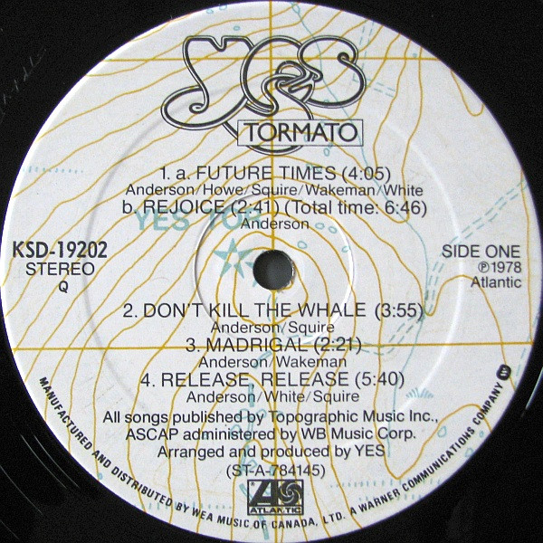 Yes - Tormato (LP, Album) (Mint (M)) - Image 3