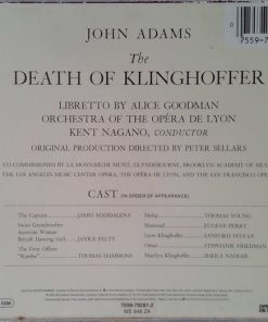 Alternative view of John Adams, Alice Goodman, Orchestre De L'Opéra De Lyon, Kent Nagano - The Death Of Klinghoffer (2xCD, Album) (Near Mint (NM or M-))