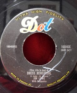 Alternative view of Jim Lowe (2) - He'll Have To Go / Dress Rehearsal   (7") (Very Good Plus (VG+))