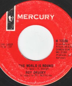 Roy Drusky - The World Is Round (7", Single) (Very Good (VG))