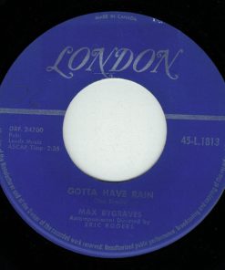 Max Bygraves - Gotta Have Rain (7", Single) (Good (G))