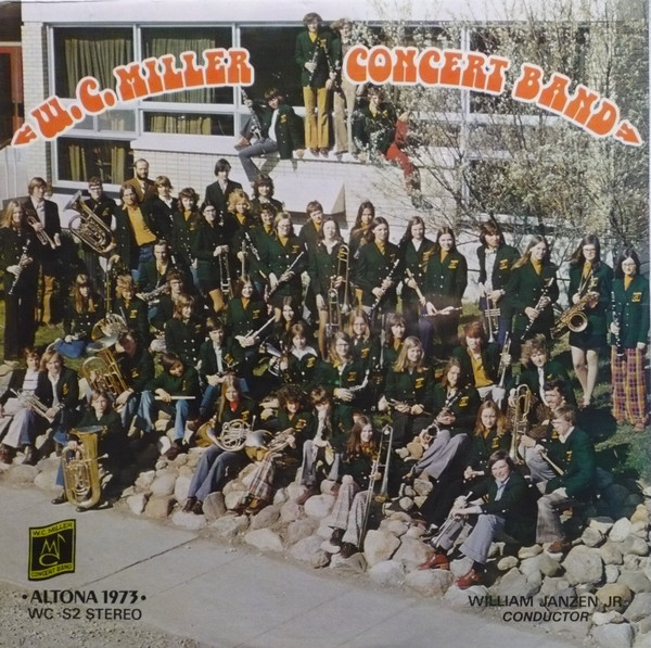 W.C. Miller Concert Band - W.C. Miller Concert Band Altona 1973 (LP, Album) (Mint (M))