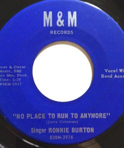 Alternative view of Ronnie Burton - You Take Me For Granted / No Place To Run Anymore (7", Single) (Very Good Plus (VG+))