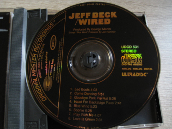 Jeff Beck - Wired (CD, Album) (Near Mint (NM or M-)) - Image 3