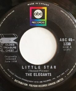 The Elegants / Poni-Tails - Little Star / Born Too Late (7", Single) (Near Mint (NM or M-))