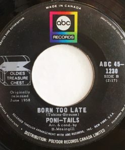 Alternative view of The Elegants / Poni-Tails - Little Star / Born Too Late (7", Single) (Near Mint (NM or M-))
