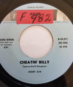Mavis Rivers - Cheatin' Billy (7", Single) (Very Good Plus (VG+))