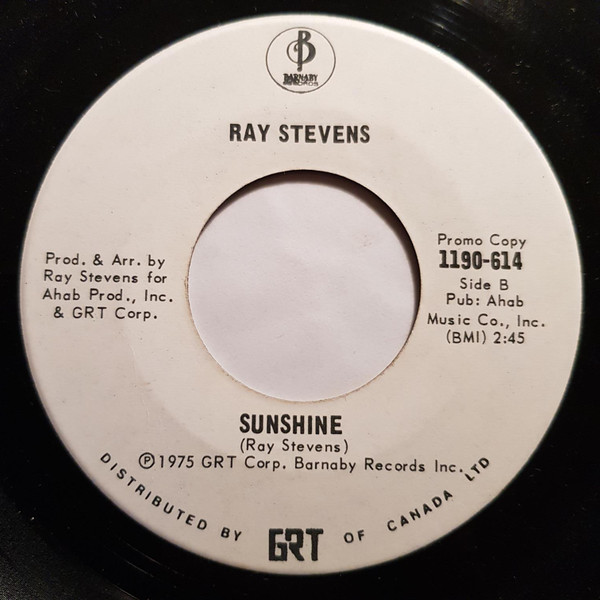 Ray Stevens - Misty (7", Promo) (Near Mint (NM or M-)) - Image 2