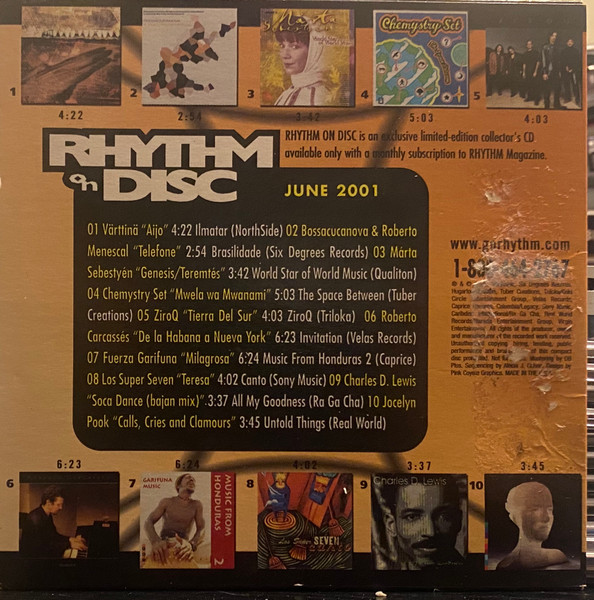 Various - Rhythm On Disc (CD, Comp) (Near Mint (NM or M-)) - Image 2