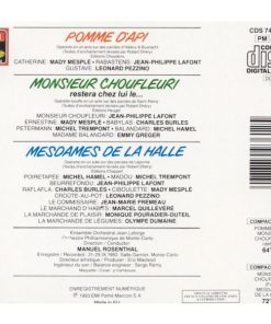 Alternative view of Jacques Offenbach - Mady Mesplé • Jean-Philippe Lafont • Michel Trempont • Charles Burles • Michel Hamel • Léonard Pezzino • Ensemble Choral Jean Laforge • Orchestre Philharmonique De Monte-Carlo • Manuel Rosenthal - Vive Offenbach!: Pomme D'Api / Monsieur Choufleuri / Mesdames De La Halle (2xCD, Album, RE + Box, Sli) (Near Mint (NM or M-))