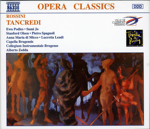 Gioacchino Rossini - Ewa Podleś • Sumi Jo • Stanford Olsen • Pietro Spagnoli • Anna Maria di Micco • Lucretia Lendi • Capella Brugensis • Collegium Instrumentale Brugense • Alberto Zedda - Tancredi (2xCD, Album, RE) (Near Mint (NM or M-))