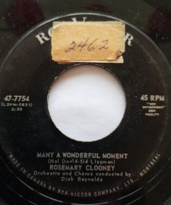 Alternative view of Rosemary Clooney - Vaya Vaya / Many A Wonderful Moment (7", Single) (Very Good Plus (VG+))