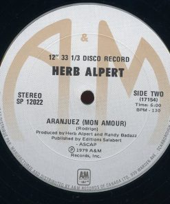 Alternative view of Herb Alpert - Rise / Aranjuez (Mon Amour) (12") (Mint (M))