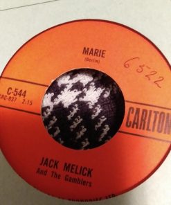 Alternative view of Jack Melick And The Gamblers - Honky Tonk Train / Marie (7", Single) (Very Good Plus (VG+))