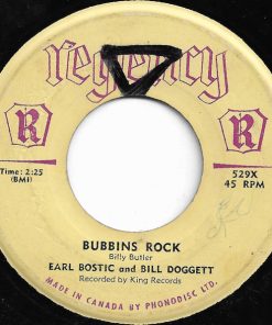 Earl Bostic and Bill Doggett - Bubbins Rock / Indiana (7", Single) (Near Mint (NM or M-))