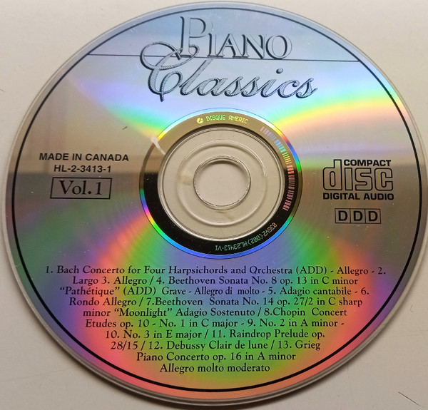 Various - Piano Classics - Classical Masterpieces (3xCD, Album) (Near Mint (NM or M-)) - Image 3
