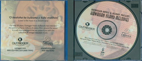 Various - Outrigger Hotels & Resorts Presents Hawaiian Island Melodies (CD, Comp, RM) (Near Mint (NM or M-)) - Image 3