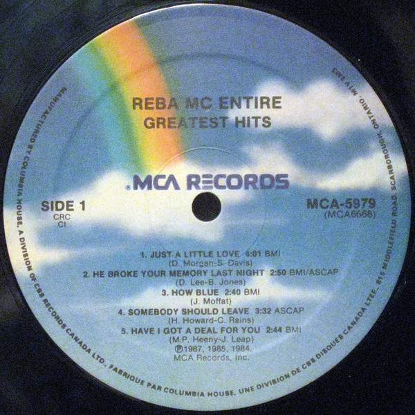 Reba McEntire - Greatest Hits (LP, Comp, Club) (Mint (M)) - Image 3