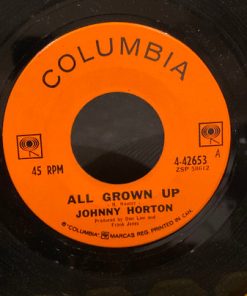 Johnny Horton - All Grown Up / I'm A One-Woman Man (7", Single) (Good Plus (G+))
