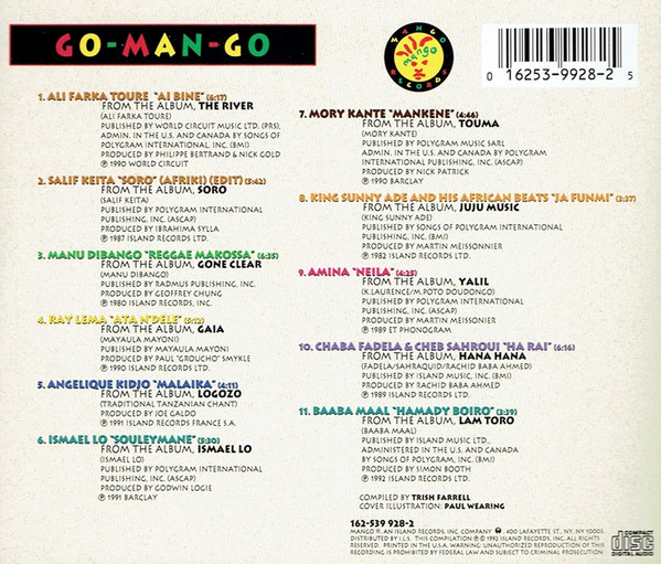 Various - Go-Man-Go (CD, Comp) (Near Mint (NM or M-)) - Image 2