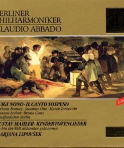Luigi Nono, Gustav Mahler, Claudio Abbado - Berliner Philharmoniker, Barbara Bonney, Susanne Otto, Marek Torzewski, Susanne Lothar, Bruno Ganz, Rundfunkchor Berlin / Marjana Lipovšek - Nono - Il Canto Sospeso / Mahler - Kindertotenlieder (CD, Album) (Near Mint (NM or M-))