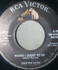 Skeeter Davis - Where I Ought To Be / Something Precious (7") (Very Good Plus (VG+))