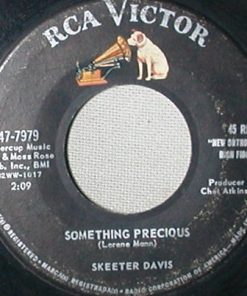 Alternative view of Skeeter Davis - Where I Ought To Be / Something Precious (7") (Very Good Plus (VG+))