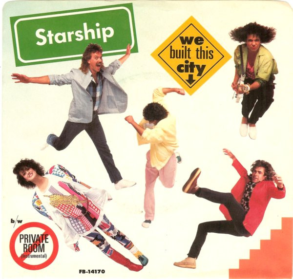 Starship (2) - We Built This City (7", Single) (Near Mint (NM or M-)) - Image 3