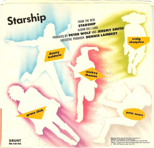 Starship (2) - We Built This City (7", Single) (Near Mint (NM or M-)) - Image 4