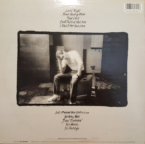 Glenn Frey - Soul Searchin' (LP, Album) (Mint (M)) - Image 2