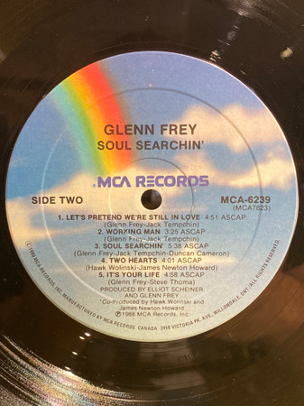 Glenn Frey - Soul Searchin' (LP, Album) (Mint (M)) - Image 4