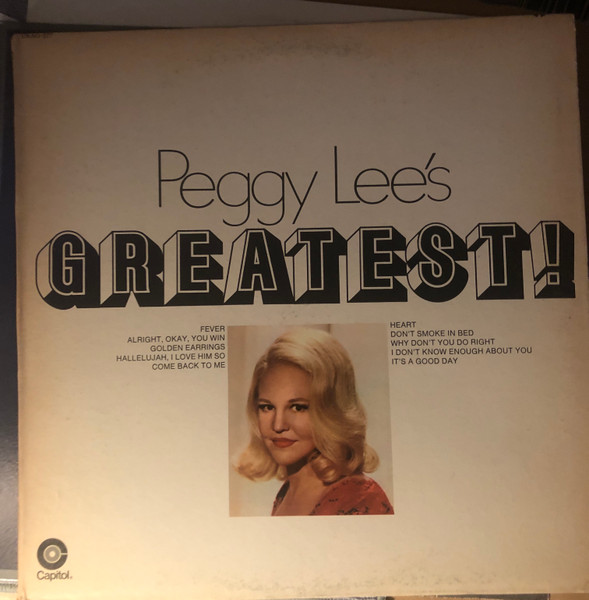 Peggy Lee - Peggy Lee's Greatest! (LP, Comp, Duo) (Mint (M)) - Image 2