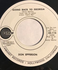 Alternative view of Don Epperson - Butch Cassidy And The Sundance Kid / Going Back To Georgia (7", Promo) (Very Good Plus (VG+))